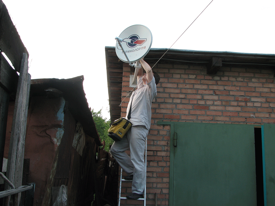 Установка Триколор ТВ в Терновке